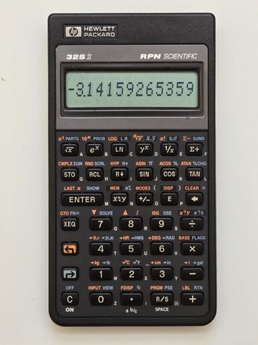 Hewlett packard 32sii rpn - hewlett,