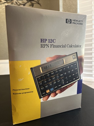 Hewlett packard hp12c - hewlett, rpn