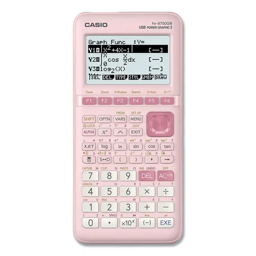 Casio 9750giii pink - fx-9750giii-pk,