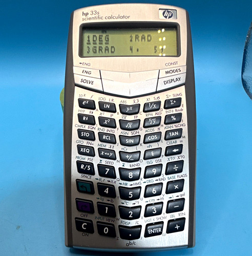 33s scientific programmable - hp,