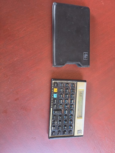 Vintage 12c calculator - hp,