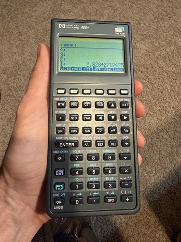 Hewlett packard 48g - packard, hp