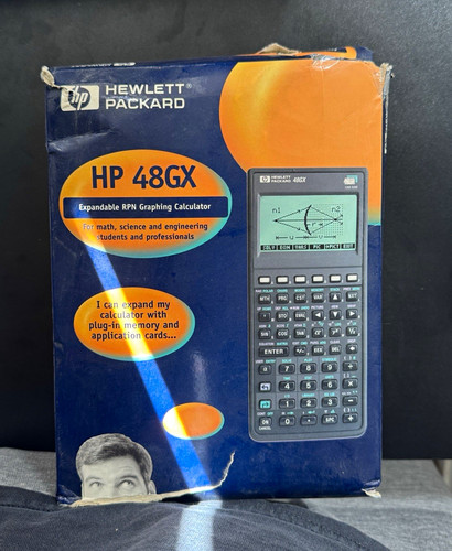 Hewlett packard 48gx rpn - hewlett-packard,