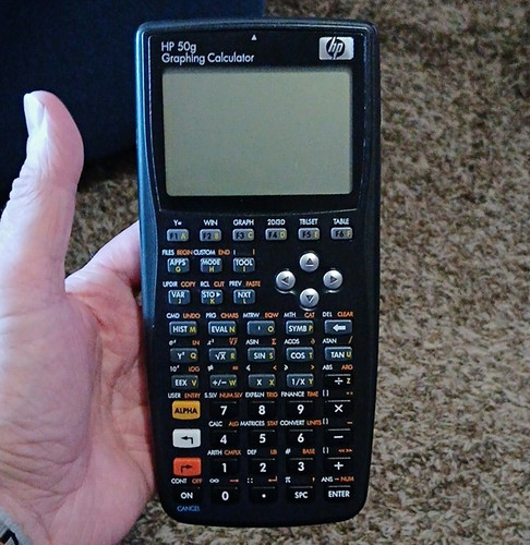 50g graphing calculator - hp,