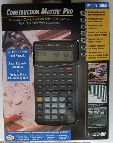 Calculated industries - calculated,