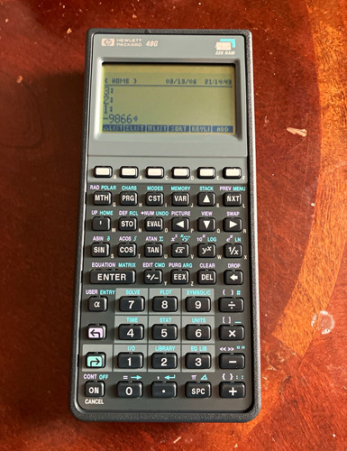 48g graphing calculator - hp,