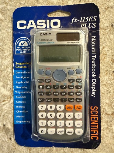 New casio 115es plus - new,