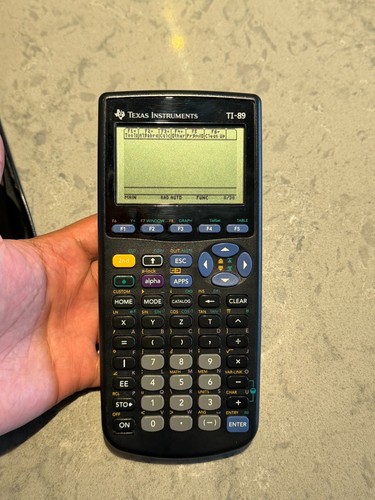 Texas instruments 89 - texas, ti-89