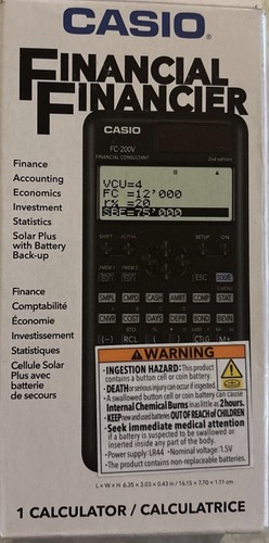 Casio financial consultant - casio,