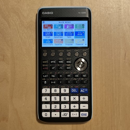 Casio cg50 graphing - casio,