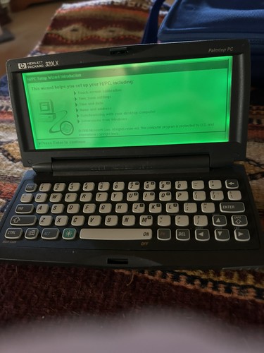 Hewlett packard 320lx - packard,